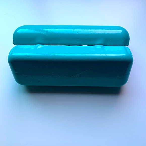 Tiffany & Co Classic Blue Hard Clamshell Glasses Case (Sunglasses Eyeglasses) - Picture 11 of 12